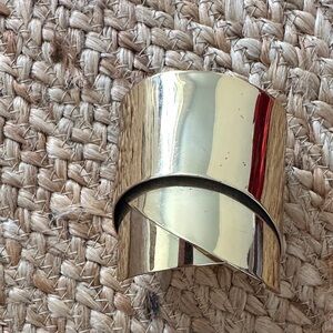 Alexis Bittar - Heavy Elegant Gold-Tone Cuff Bracelet